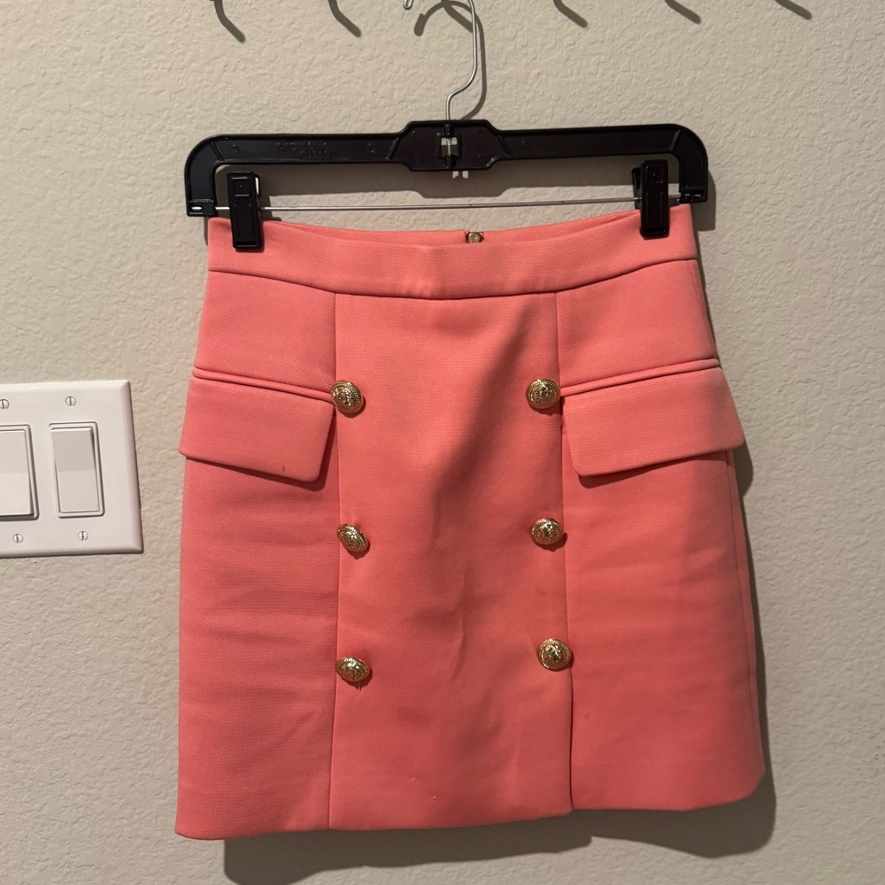 Bella Barnett Matching Pink Blazer and Skirt Set - Picture 2 of 5